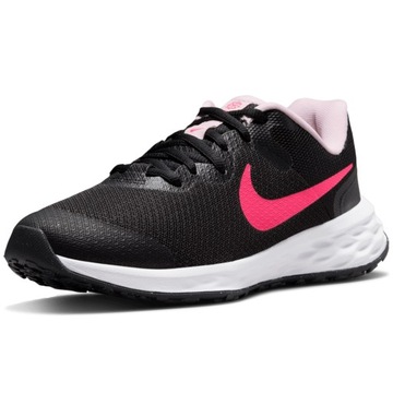NIKE REVOLUTION 6 NN (GS) buty r 40 damskie młodzieżowe czarne DD1096 007