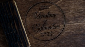 Деревянный свадебный чехол для флешки Monkey, 32 ГБ