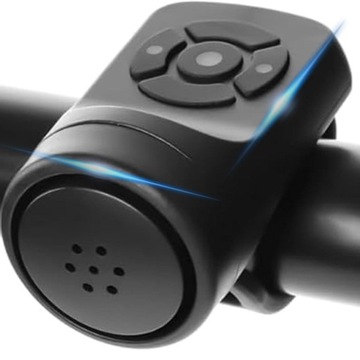 GŁOŚNY DZWONEK ROWEROWY Z ALARMEM 120dB Elektroniczny Klakson NA ROWER