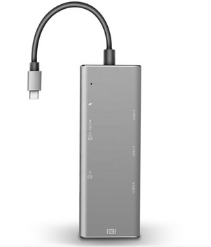 ХАБ USB-C HDMI 4k 3x USB 3.0 Micro SD PD 100 Вт