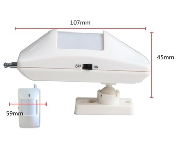 ПИР-ДЕТЕКТОР ДВИЖЕНИЯ ДЛЯ GSM-СИГНАЛИЗАЦИИ 433 БЕСПРОВОДНОЙ