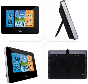 БЕСПРОВОДНАЯ ПОГОДНАЯ СТАНЦИЯ ПОГОДА DCF ГИГРОМЕТР