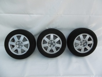 ALUFELGA 5x112 ET45 VW AUDI + OPONA 195/65 R15