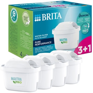 Filtr Brita Maxtra Pro Pure Performance do dzbanek filtrujący Brita 3+1