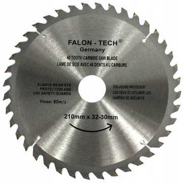 TARCZA DO CIĘCIA DREWNA WIDIA 210 / 30 T40 PRO