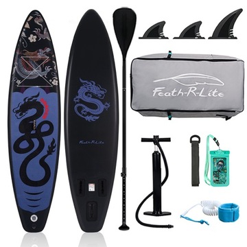 САП-ДОСКА ДЛЯ ПЛАВАНИЯ, НАДУВАННАЯ, ВЕСЛО С ОДДЛОМ, 335 СМ PL