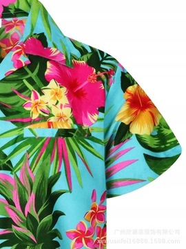 Гавайская рубашка на пуговицах Funky Palm