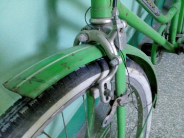 Старый винтажный велосипед