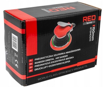 ПНЕВМАТИЧЕСКАЯ ЭКСЦЕНТРИЧЕСКАЯ ШЛИФОВАЛЬНАЯ МАШИНА 2X PAD 150 мм 125 мм 24X PAPI