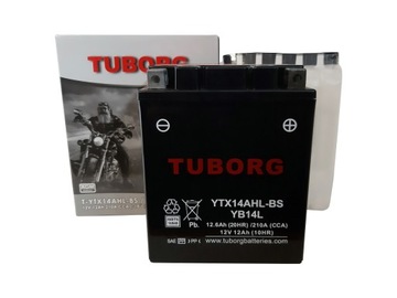Akumulator TUBORG AGM YTX14AHL-BS 12V 12AH 210A