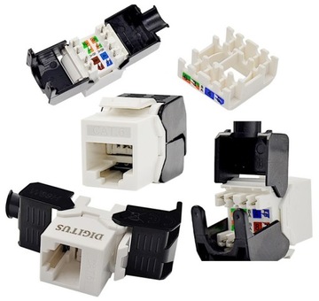 Moduł Gniazdo RJ45 UTP kat6 beznarzędziowe DIGITUS