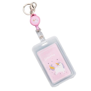 Credit Card Bus Pass ID Badge Holder Jumping