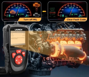 ТЕСТЕР СКАНЕР ДИАГНОСТИЧЕСКИЙ КОМПЬЮТЕР OBD 2 Сброс ошибок CR3008 PLUS