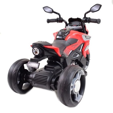 Скоростной детский мотоцикл на аккумуляторе с дистанционным управлением.