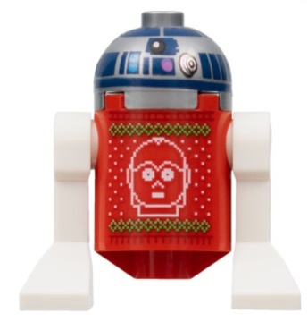 LEGO STAR WARS SW1241 R2-D2 Holiday Sweater 75340