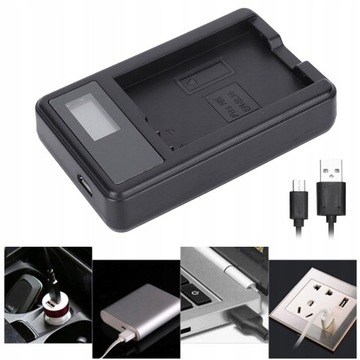 ŁADOWARKA USB LCD DO NIKON D5100 D3100 D3200