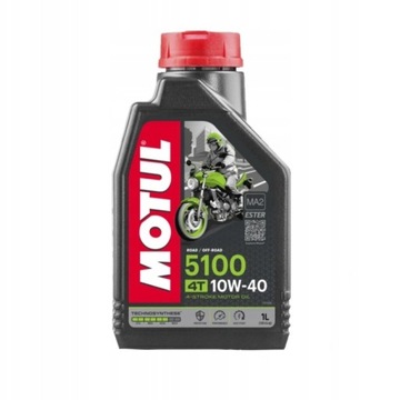 OLEJ MOTUL 5100 1L 10W40 QUAD CROSS MOTOCYKLE