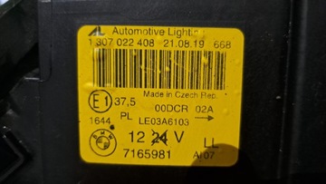 BMW 6 VI E63 BI-XENON NATÁČECÍ SVĚTLO PŘEDNÍ