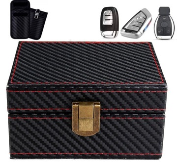 Pudełko na kluczyk Keyless Klatka Faradaya + ETUI
