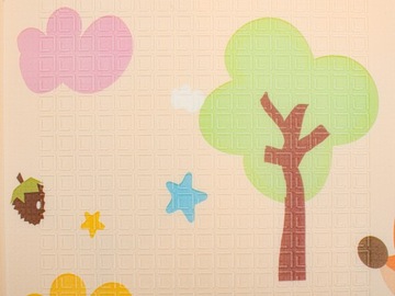 ДВУХСТОРОННИЙ ОБРАЗОВАТЕЛЬНЫЙ КОВРИК ЁЖ 150Х195СМ