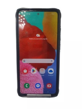 SMARTFON SAMSUNG GALAXY A51 SOLO PĘKNIĘTY