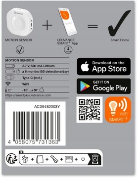 Датчик LEDVANCE SMART+, Wi-Fi
