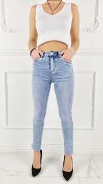КЛАССИЧЕСКИЕ ЖЕНСКИЕ ДЖИНСЫ SKIN – СИНИЙ ФИТ