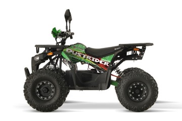Электрический квадроцикл Dustrider 1500 Вт 60 В, 8 красных
