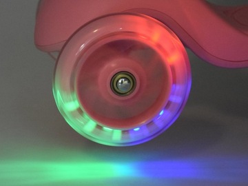 Самокат Tiny Bike 2in1, 3-колесные балансировочные колеса с освещением SS0783