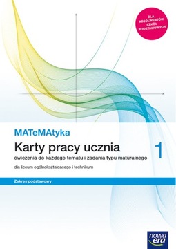 MATeMAtyka 1 Karty pracy ucznia Zakres podstawowy