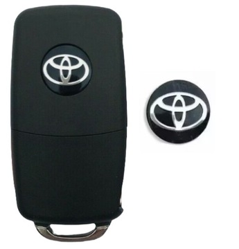 ZNACZEK EMBLEMAT LOGO TOYOTA 14mm KLUCZYK PILOT