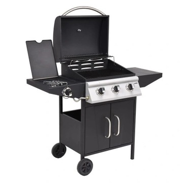 GRILL GAZOWY OGRODOWY 4 PALNIKI GRIL 3+1 LUND
