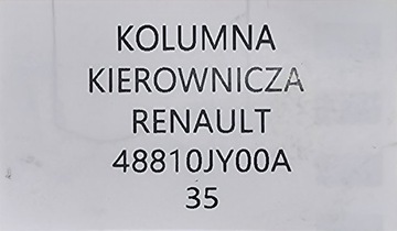 ORIG. SLOUPEC VOLANT SERVO  ELEKTR. RENAULT KOLEOS I - 48810JY00A