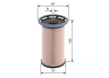 BOSCH 1 457 070 014 FILTR PALIVA