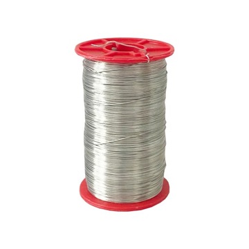Drut pszczelarski ocynkowany galwanicznie - 0,5 mm - 450g