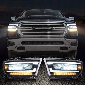 DODGE RAM 1500 19- SVĚTLA SVĚTLO LED KOMPLET