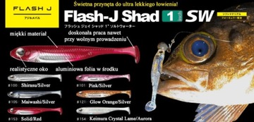 Fish Arrow Kopyto Okoń Pstrąg Flash-J Shad SW 45mm