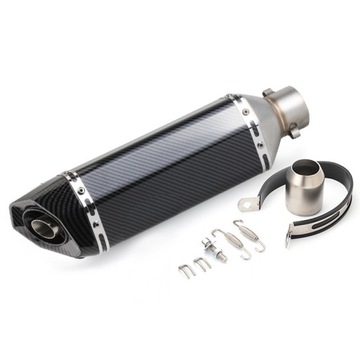 ГЛУШИТЕЛЬ ДЛЯ МОТОЦИКЛА UNIVERSAL SPORT EXHAUST CARBON BASS KILLER 125 600