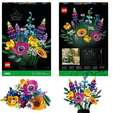 LEGO ICONS 10313 BUKIET Z POLNYCH KWIATÓW