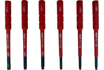 НАБОР ЭЛЕКТРИЧЕСКИХ БИТ TORX SLIMBIT, 6 ЧАСТЕЙ ВДЕ ВИХА