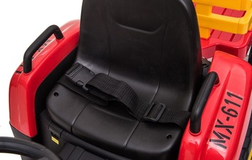 ТРАКТОР С АККУМУЛЯТОРНЫМ ПРИЦЕПОМ 2x ДВИГАТЕЛЯ ПУЛЬТ ДИСТАНЦИОННОГО УПРАВЛЕНИЯ USB СВЕТОВЫЕ МЕЛОДИИ