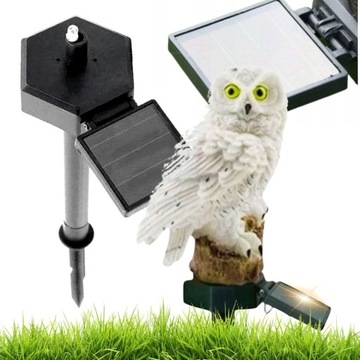 LAMPKA SOLARNA LED DEKORACYJNA WBIJANA W TRAWĘ DONICZKĘ IDEALNA DO OGRODU