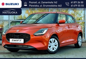 Suzuki Swift VI Hatchback Facelifting 1.2 DualJet SHVS 83KM 2026 Suzuki Swift Premium 1.2 mild Hybrid 5 MT Flame Orange Pearl 2026 1.2