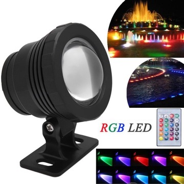СВЕТОДИОДНЫЙ ПОДВОДНЫЙ СВЕТ, ВОДОНЕПРОНИЦАЕМЫЙ ПОДВОДНЫЙ СВЕТИЛЬНИК RGB, ОТДЕЛКА ОТРАЖАТЕЛЯ