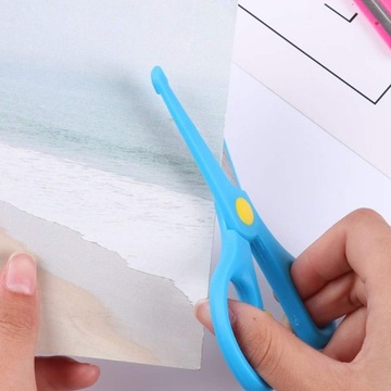 НОЖНИЦЫ ДЕТСКИЕ БЕЗОПАСНЫЕ НОЖНИЦЫ ДЕТСКИЕ ДЛЯ РЕЗКИ БУМАГИ