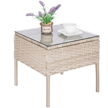 КОМПЛЕКТ САДОВОЙ МЕБЕЛИ, НАБОР СТОЛИКА, СТУЛЬЯ ТЕХНОРОТАН ДЛЯ ТЕРРАСЫ, БАЛКОНА