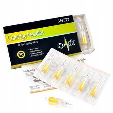 5 x 7RS SPARK CARTRIDGE KARTRIDŻE IGŁY DO TATUAŻU