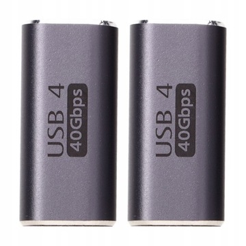2 SZT. ADAPTER KĄTOWY USB C MĘSKI NA USB C