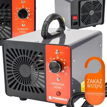 MOCNY GENERATOR OZONU 60 000 MG/H ozonator + TIMER