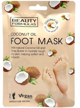 BF FOOT Mask COCO Maska do STÓP z Olejem Kokosowym i Masłem Shea